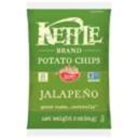 KETTLE FOODS Kettle Potato Chip Jalapeno 2 oz., PK24 108434